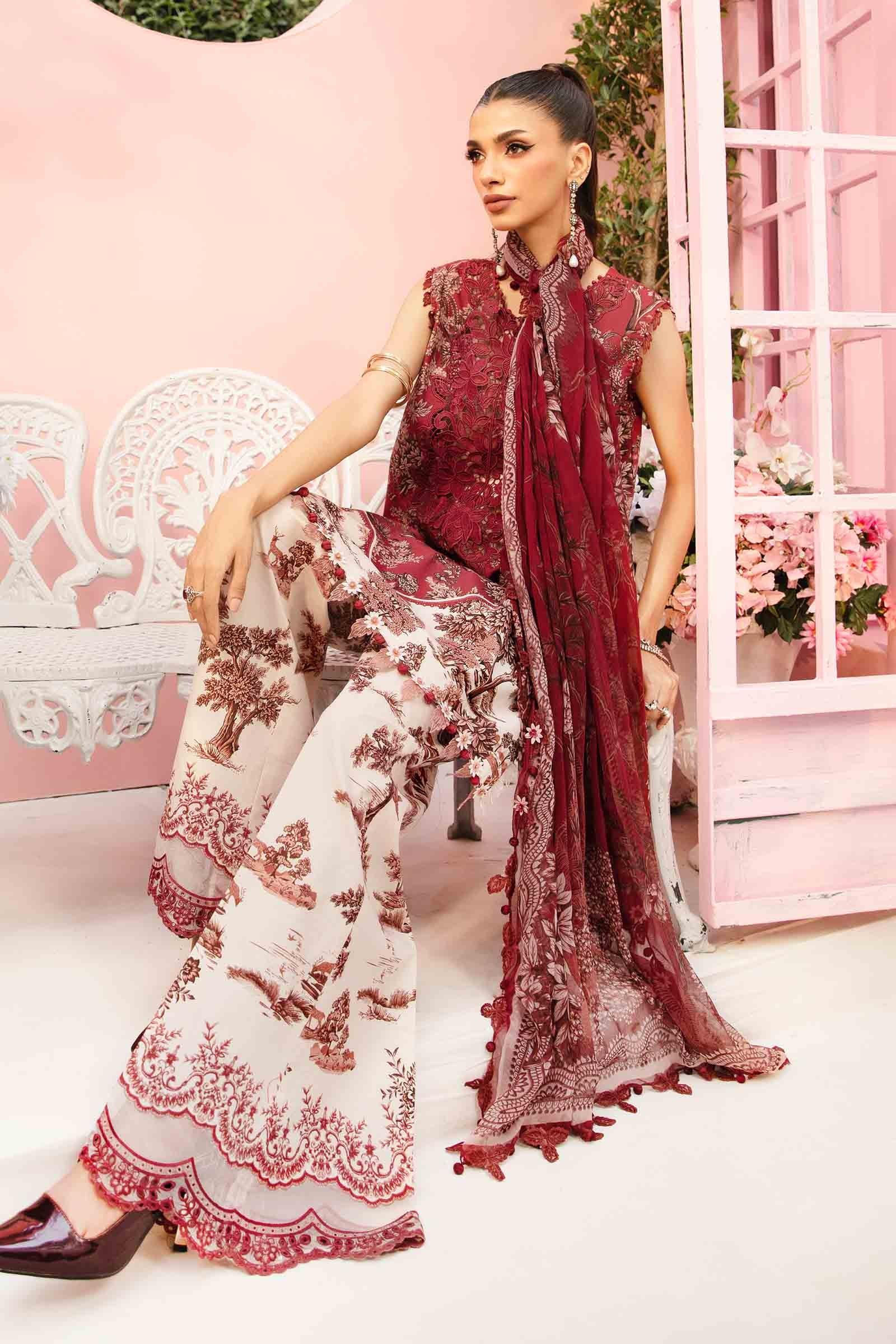 Maria B | M Prints Summer 25 | MPT-2608-A - Aqsa Fabrics