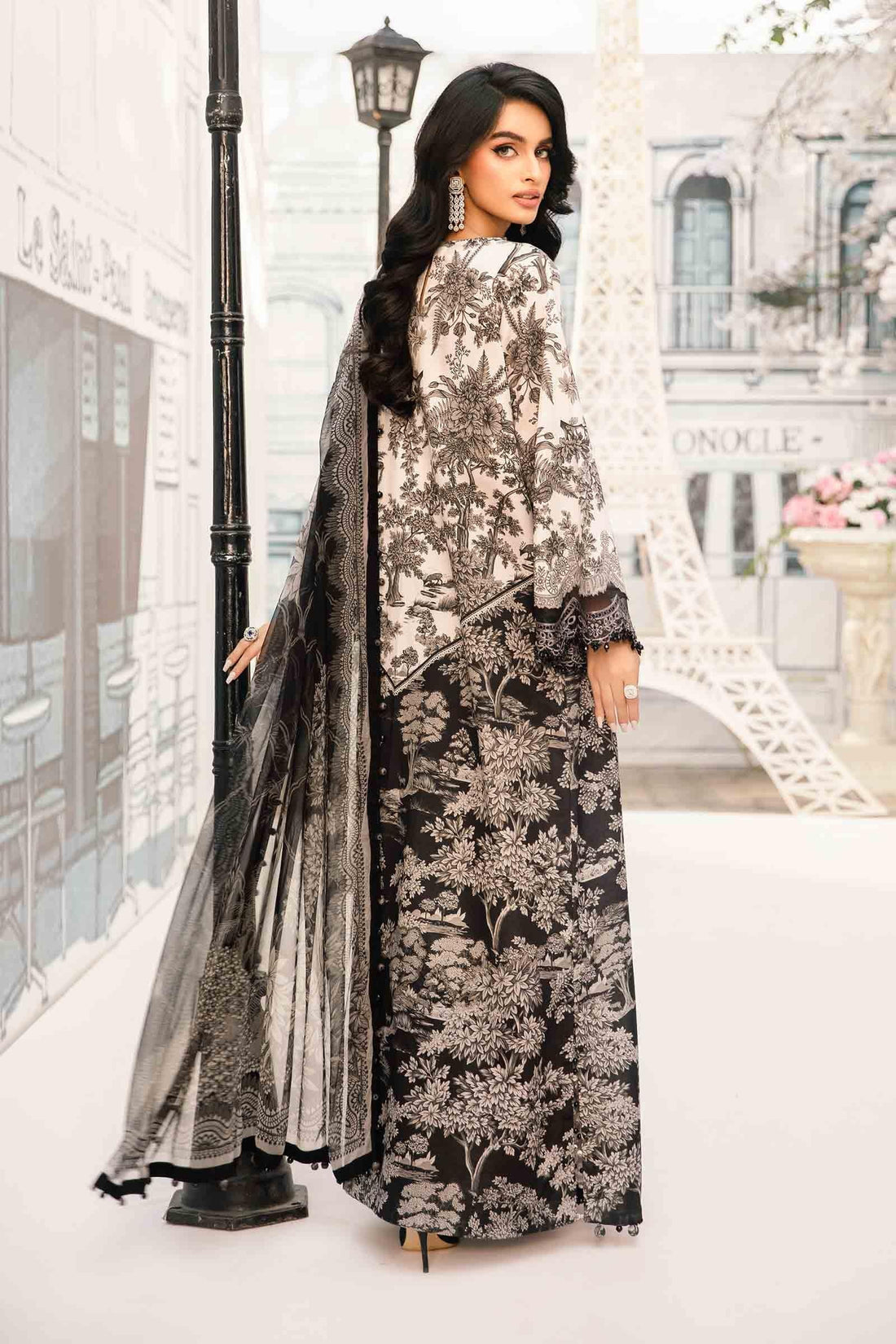 Maria B | M Prints Summer 25 | MPT-2608-B - Aqsa Fabrics