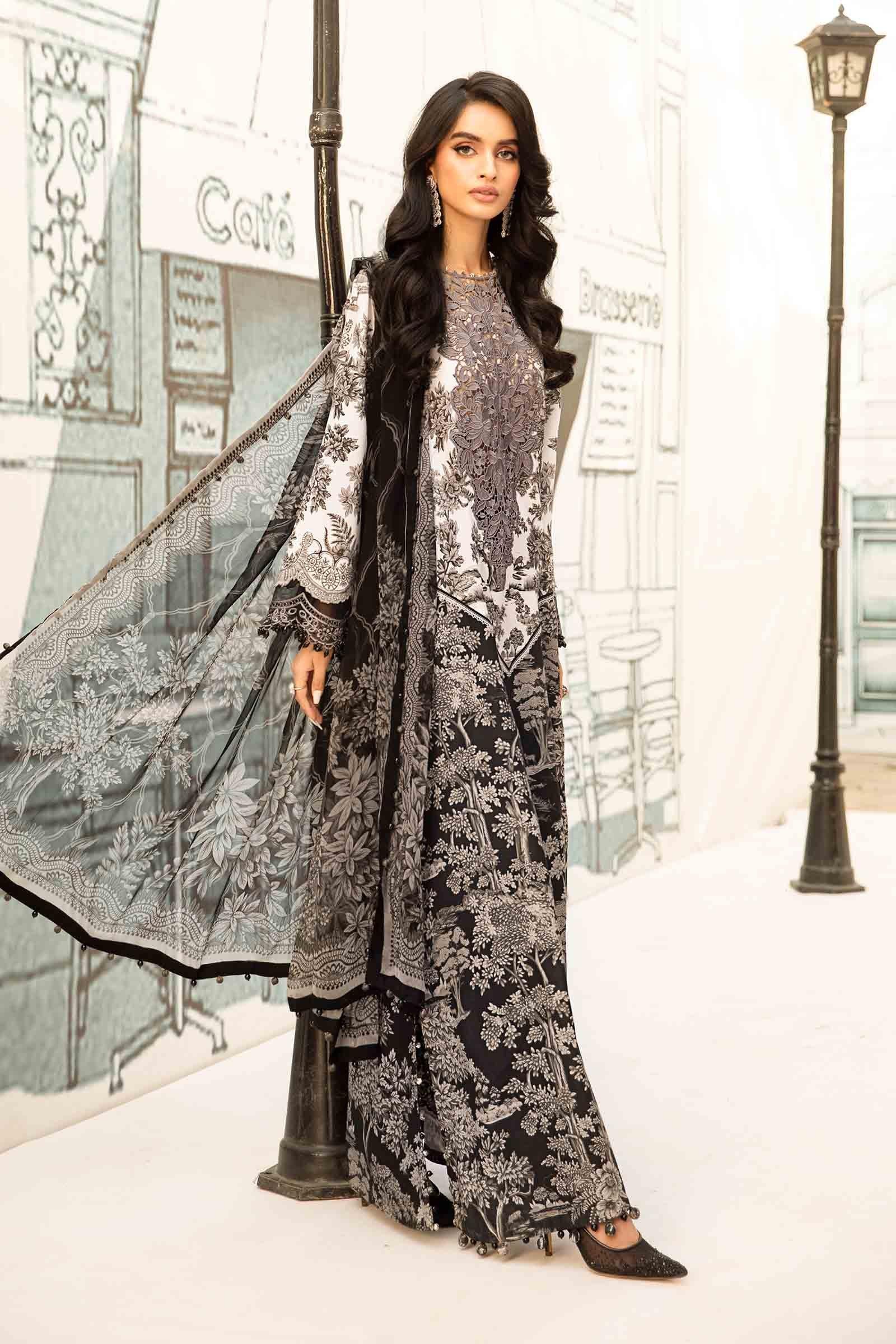 Maria B | M Prints Summer 25 | MPT-2608-B - Aqsa Fabrics