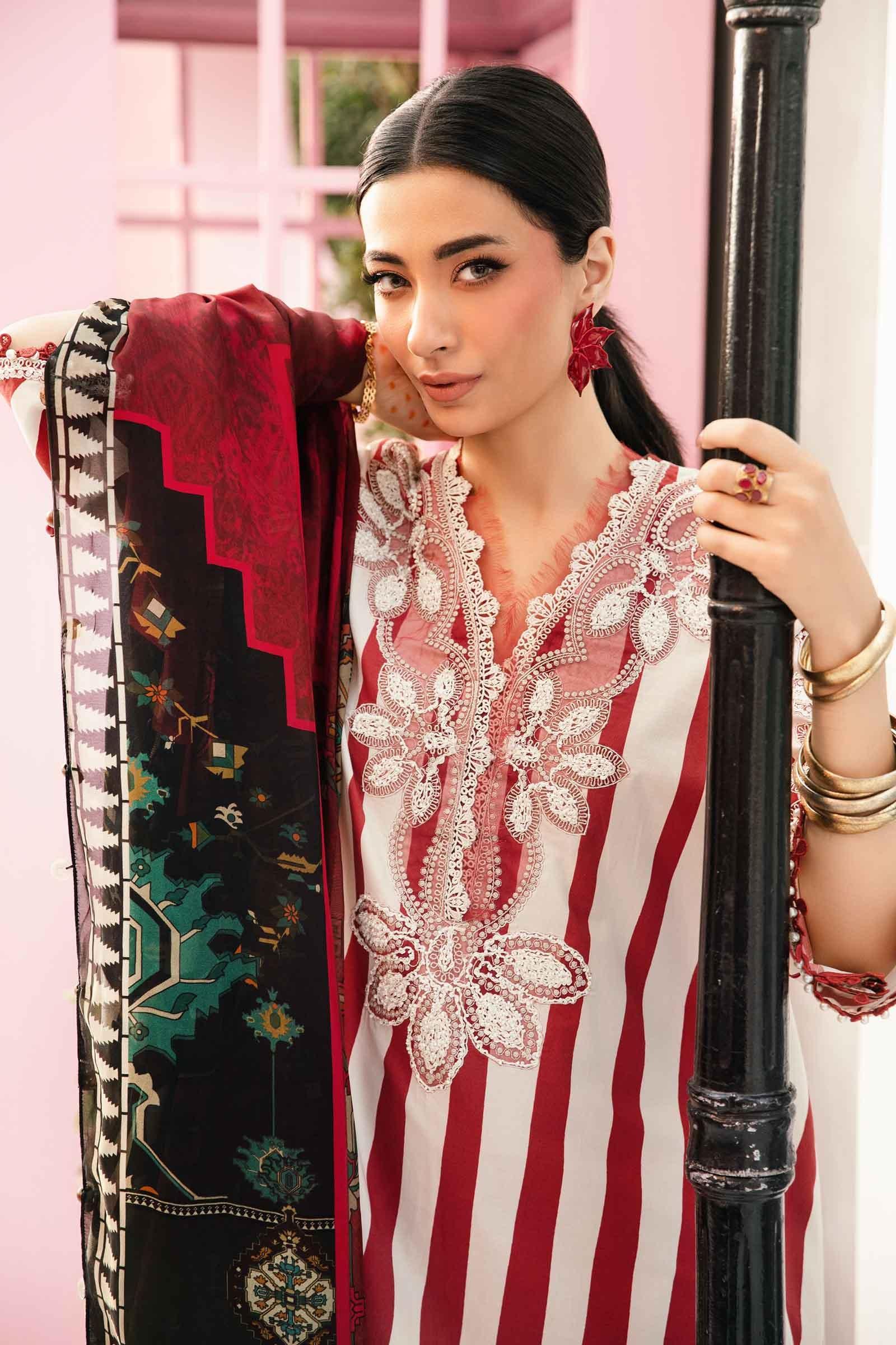 Maria B | M Prints Summer 25 | MPT-2609-A - Aqsa Fabrics