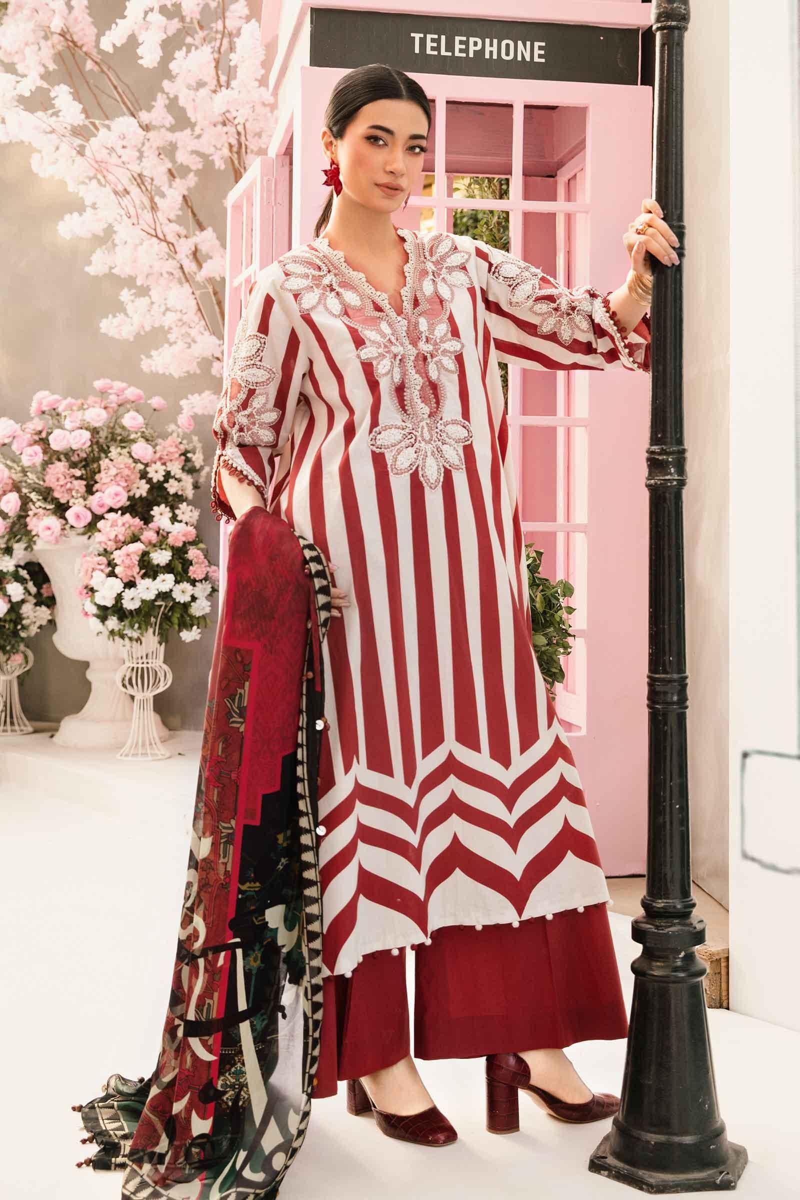 Maria B | M Prints Summer 25 | MPT-2609-A - Aqsa Fabrics