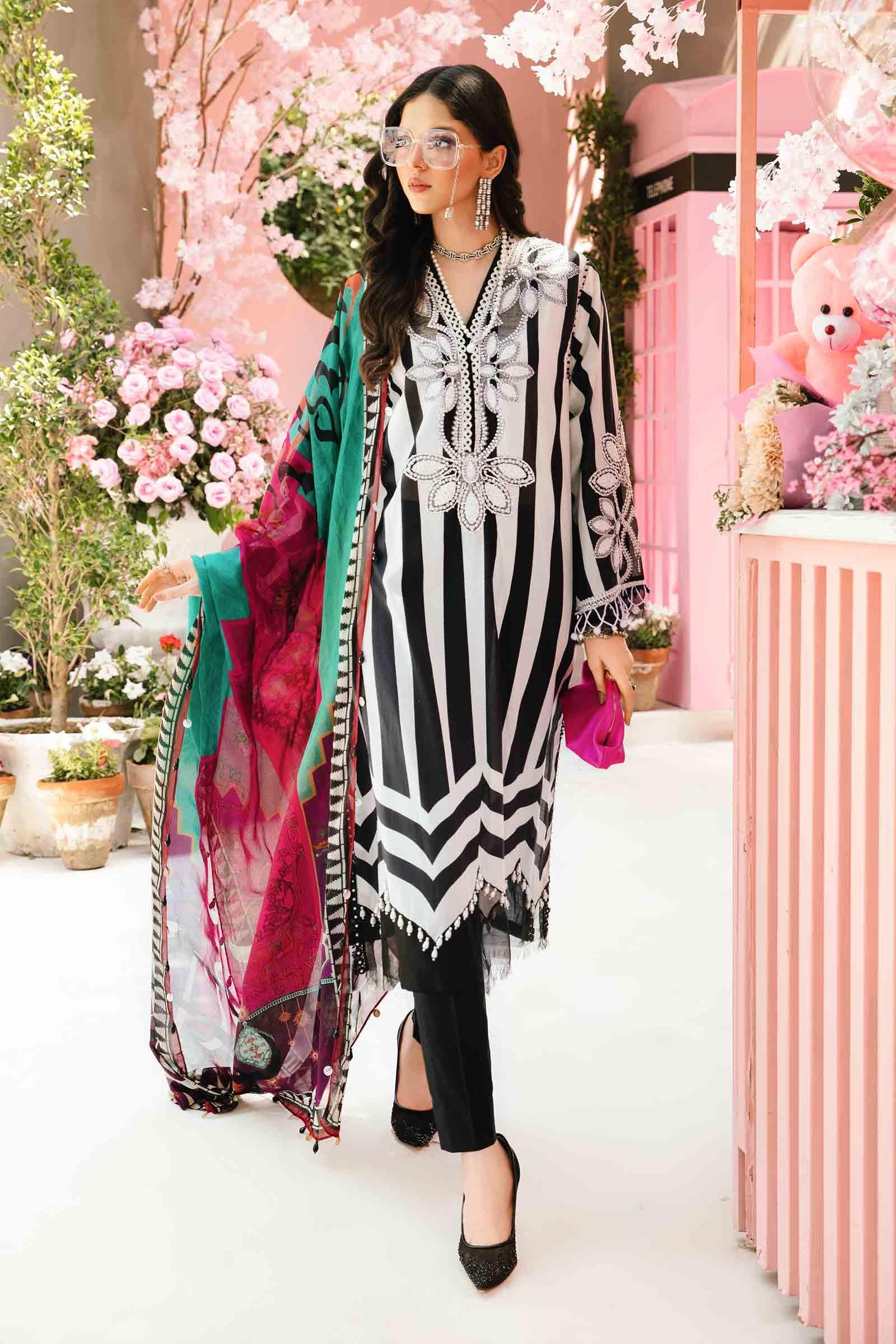 Maria B | M Prints Summer 25 | MPT-2609-B - Aqsa Fabrics