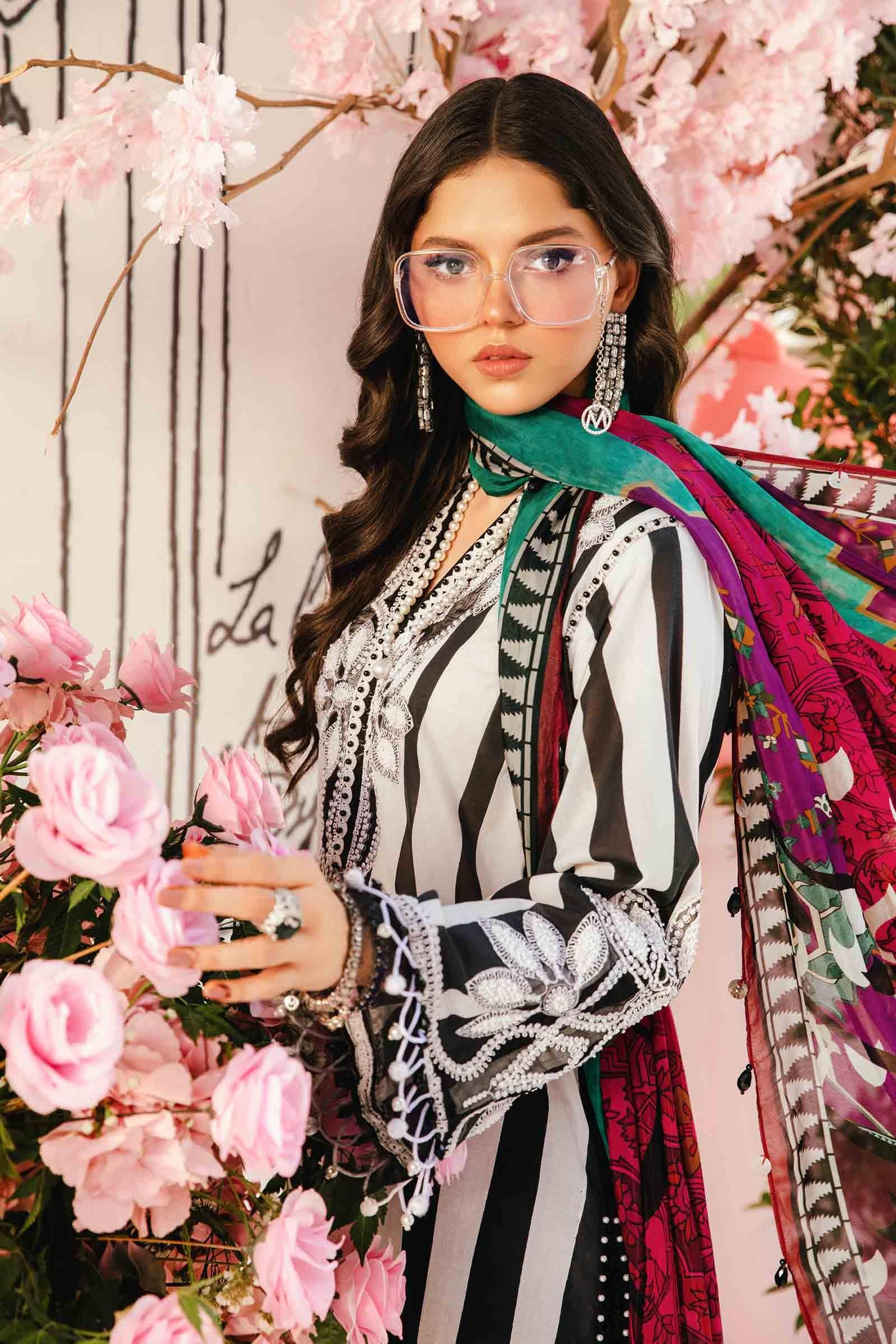 Maria B | M Prints Summer 25 | MPT-2609-B - Aqsa Fabrics