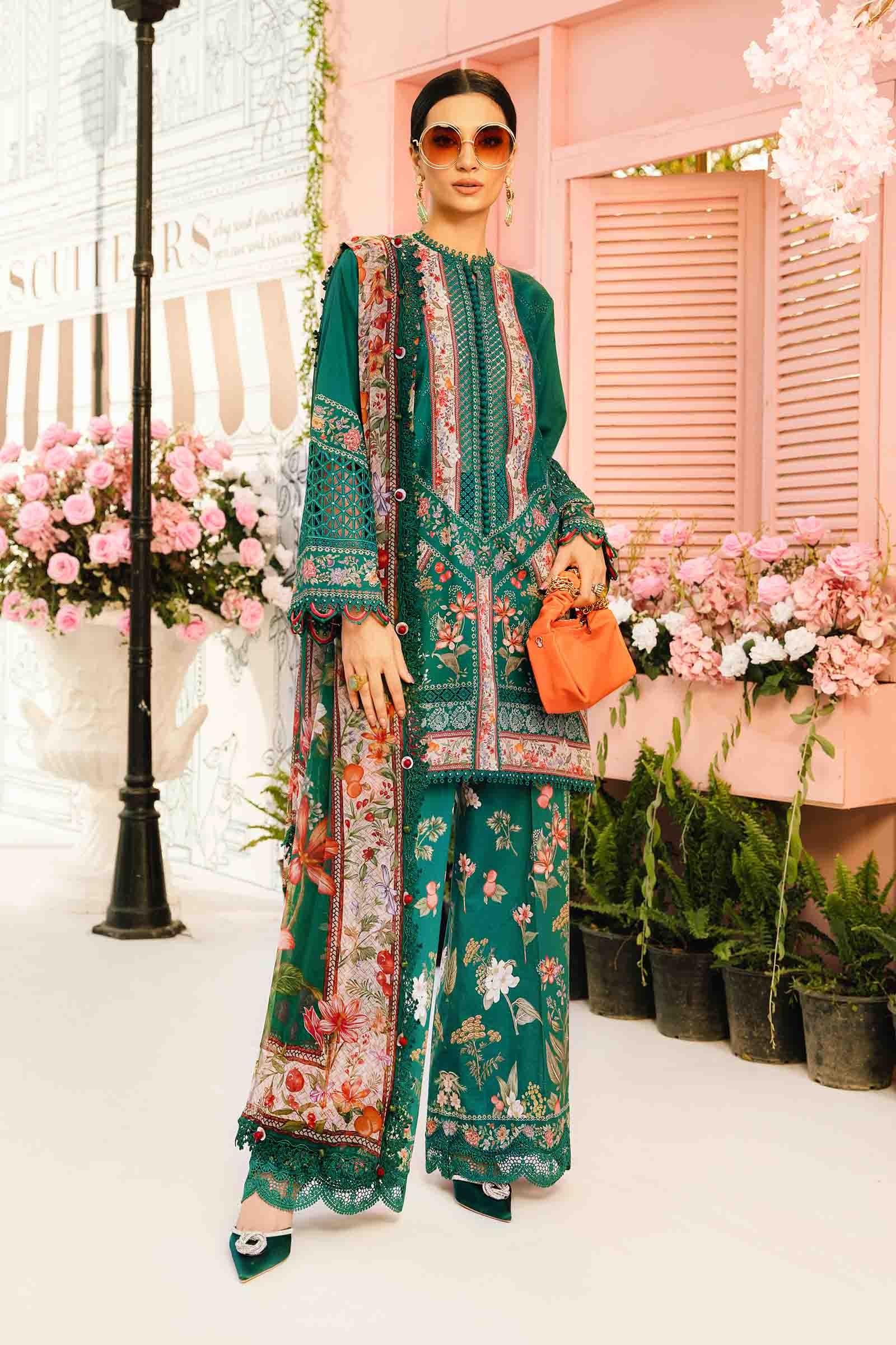 Maria B | M Prints Summer 25 | MPT-2610-A - Aqsa Fabrics