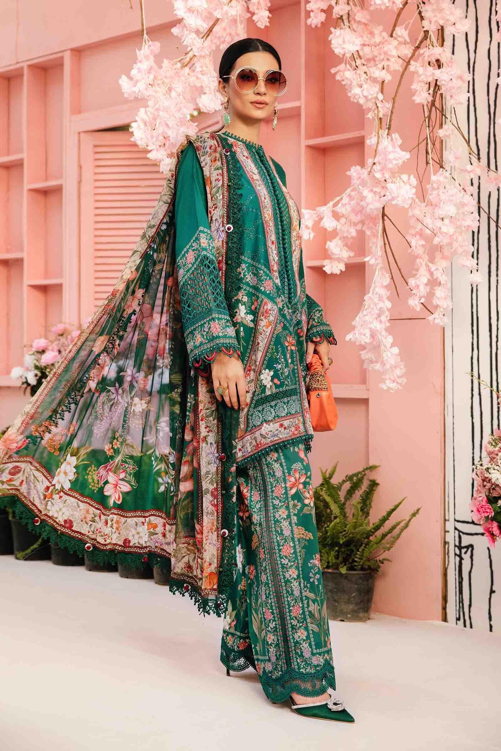 Maria B | M Prints Summer 25 | MPT-2610-A - Aqsa Fabrics