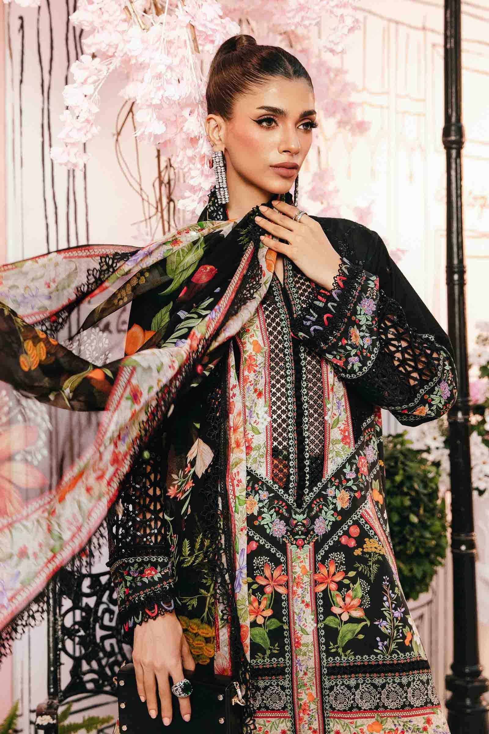 Maria B | M Prints Summer 25 | MPT-2610-B - Aqsa Fabrics