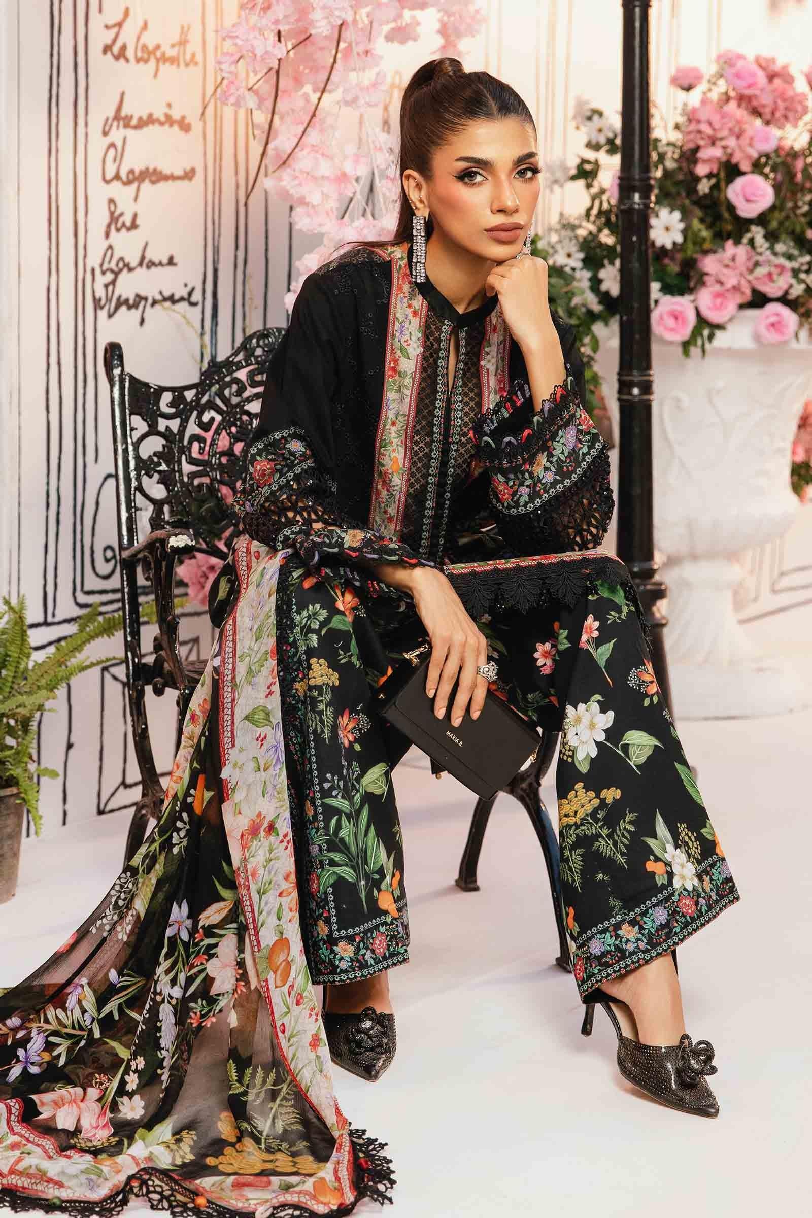 Maria B | M Prints Summer 25 | MPT-2610-B - Aqsa Fabrics