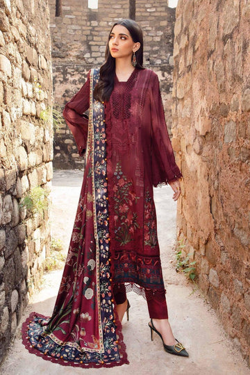 Maria B | M Prints Winter 24 | MPT-2401-B - Aqsa Fabrics