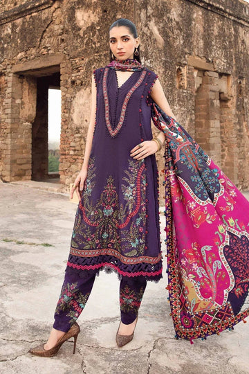 Maria B | M Prints Winter 24 | MPT-2402-A - Aqsa Fabrics