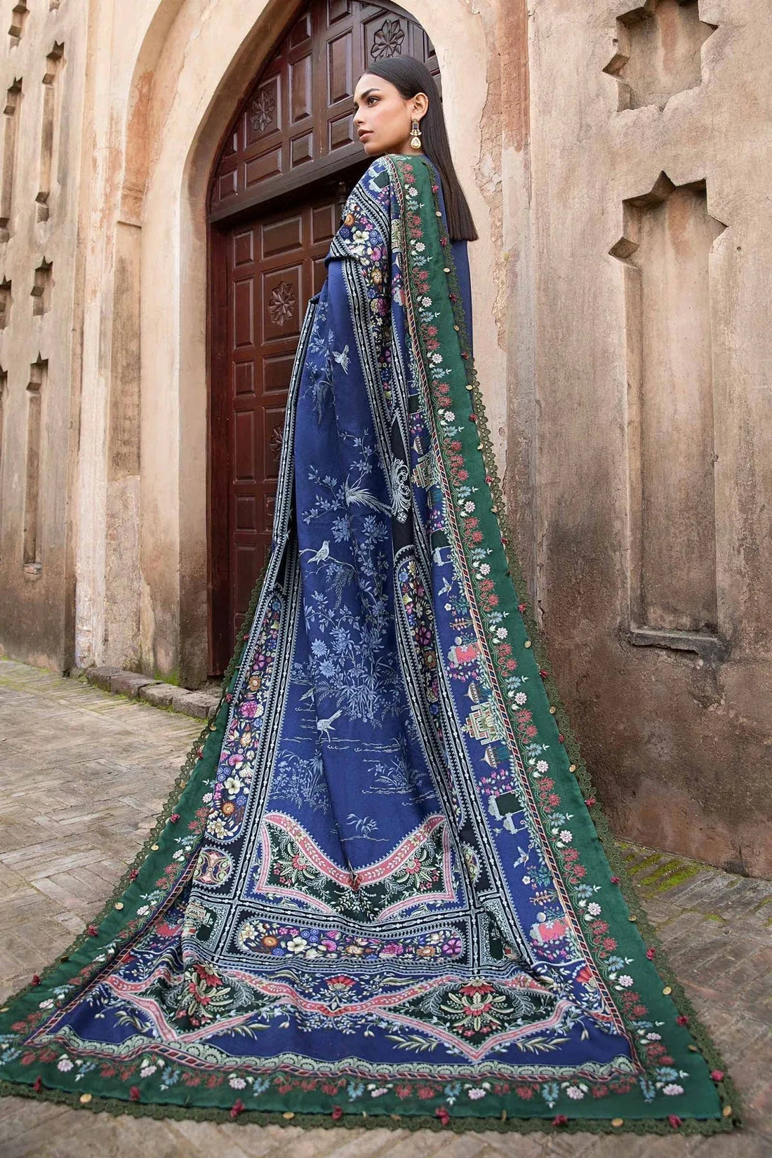 Maria B | M Prints Winter 24 | MPT-2405-A - Aqsa Fabrics