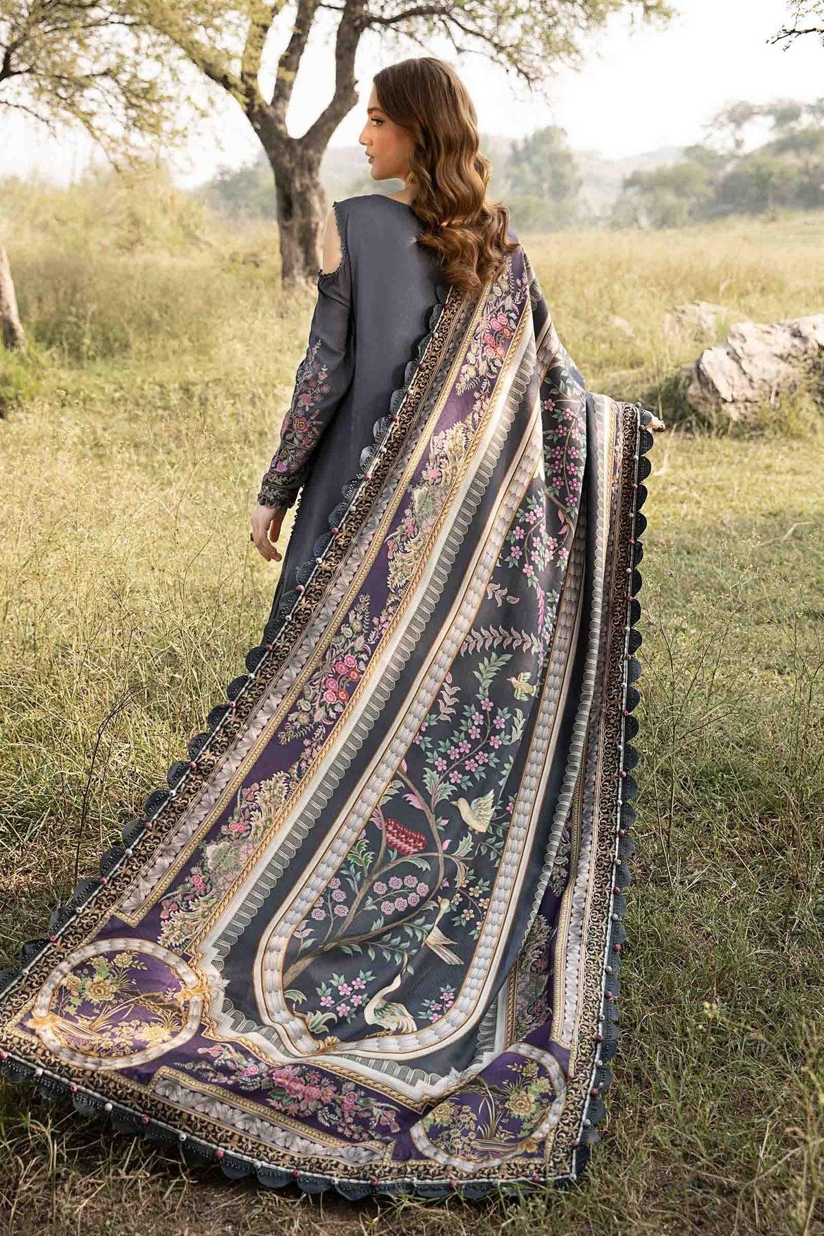 Maria B | M Prints Winter 24 | MPT-2406-A - Aqsa Fabrics