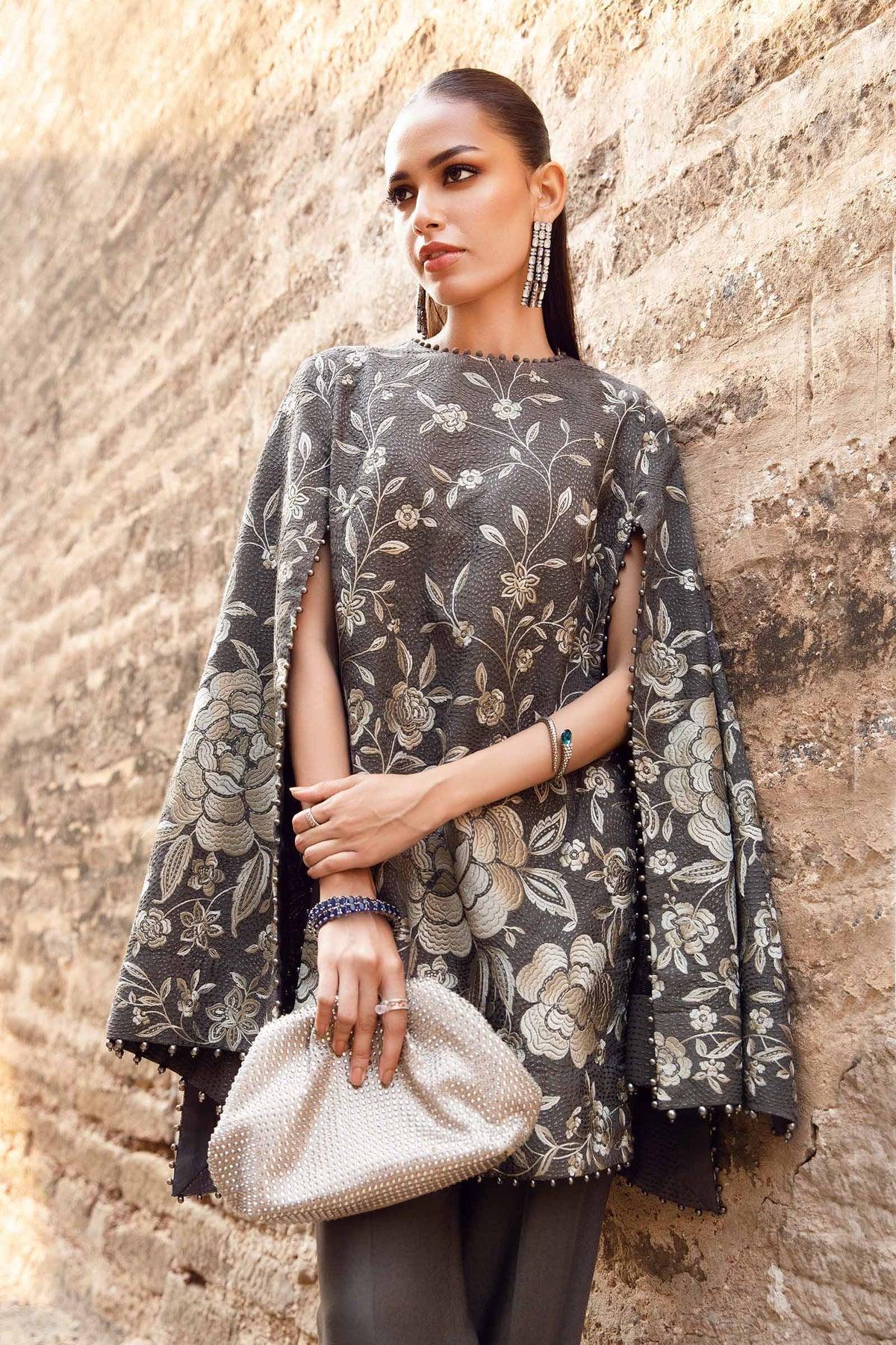 Maria B | M Prints Winter 24 | MPT-2408-B - Aqsa Fabrics