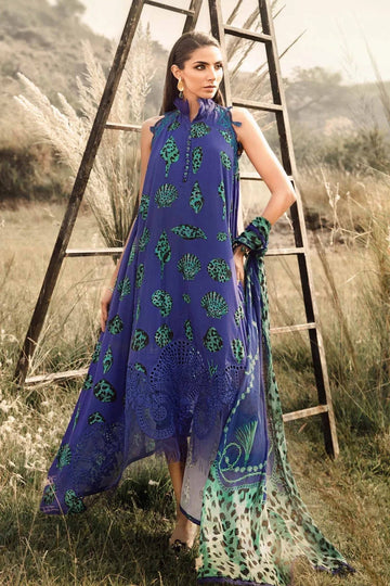 Maria B | M Prints Winter 24 | MPT-2410-A - Aqsa Fabrics