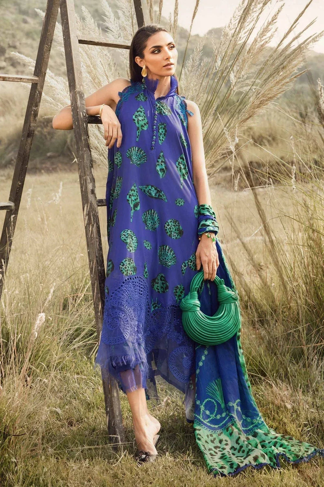 Maria B | M Prints Winter 24 | MPT-2410-A - Aqsa Fabrics