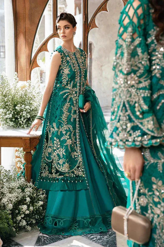 Maria B | Mbroidered Fabrics 2024 | BD-2806 - Aqsa Fabrics