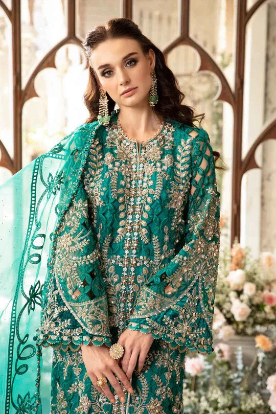 Maria B | Mbroidered Fabrics 2024 | BD-2806 - Aqsa Fabrics