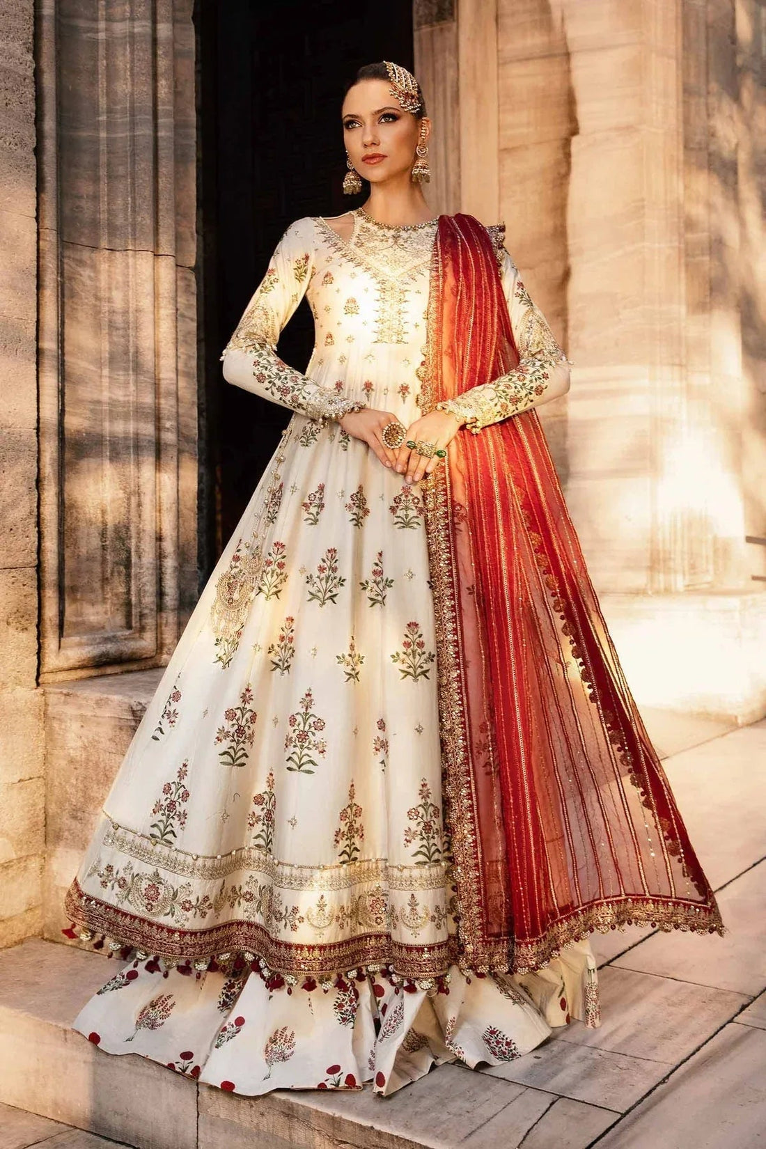 Maria B | Sateen Formals 24 | CST-801 - Aqsa Fabrics