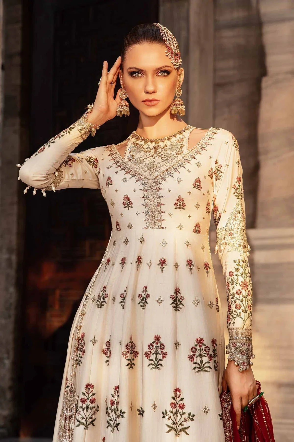 Maria B | Sateen Formals 24 | CST-801 - Aqsa Fabrics