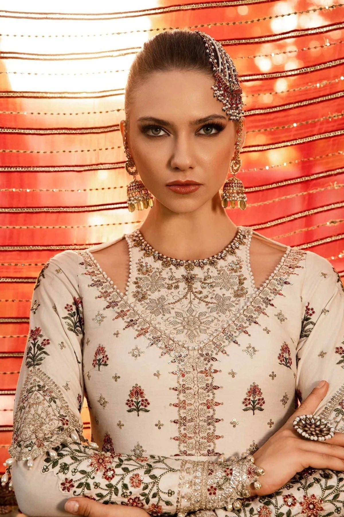 Maria B | Sateen Formals 24 | CST-801 - Aqsa Fabrics