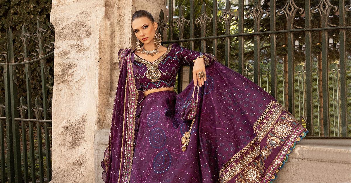Maria B | Sateen Formals 24 | CST-802 - Aqsa Fabrics