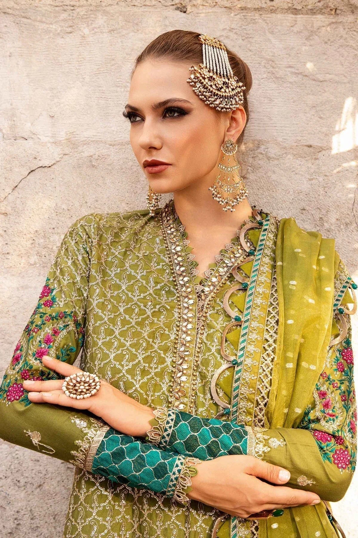 Maria B | Sateen Formals 24 | CST-803 - Aqsa Fabrics