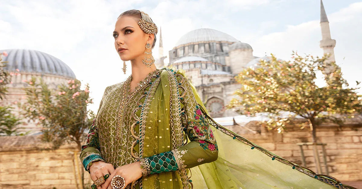 Maria B | Sateen Formals 24 | CST-803 - Aqsa Fabrics