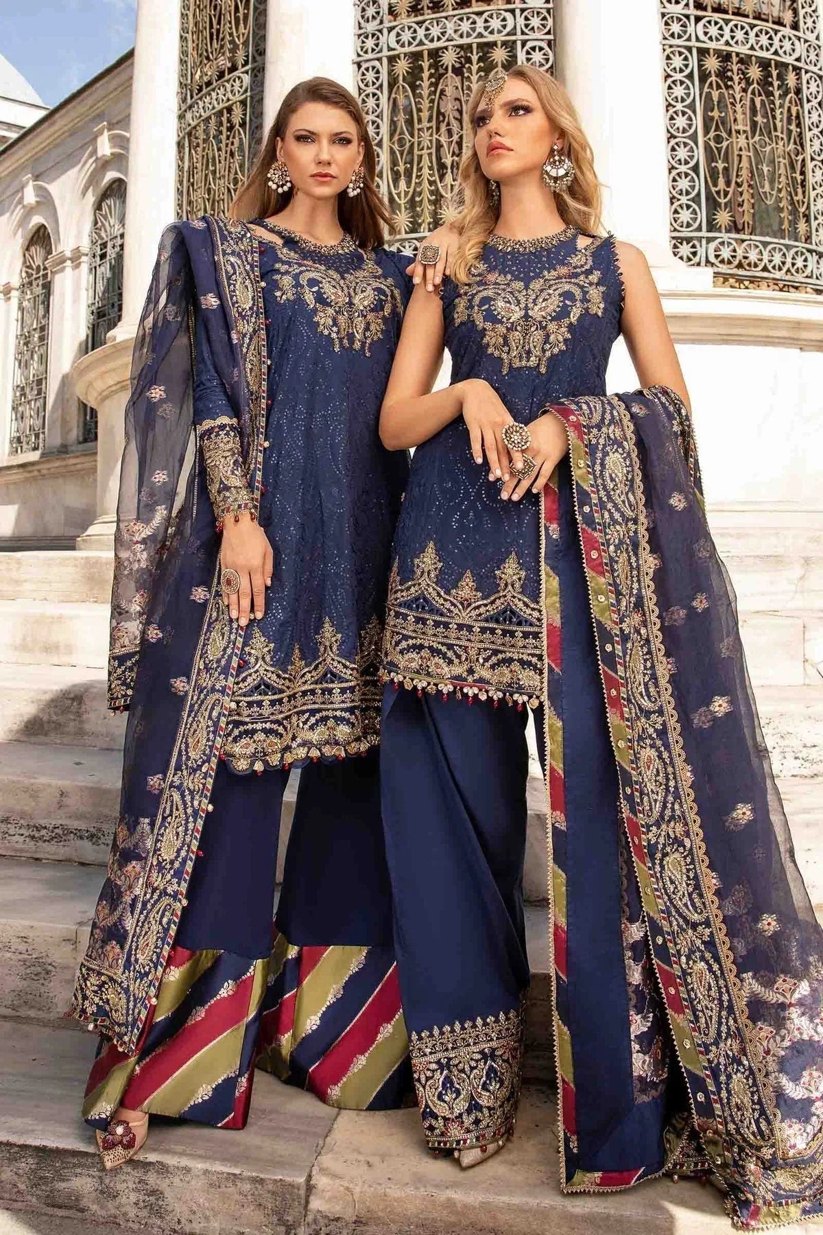 Maria B | Sateen Formals 24 | CST-804 - Aqsa Fabrics