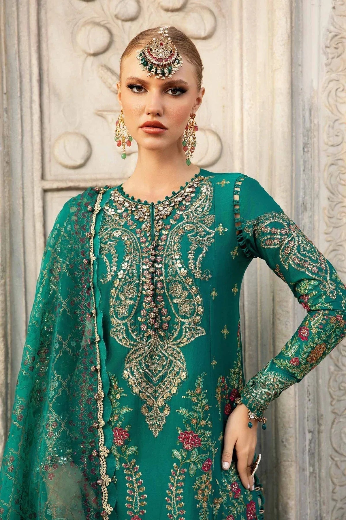Maria B | Sateen Formals 24 | CST-805 - Aqsa Fabrics