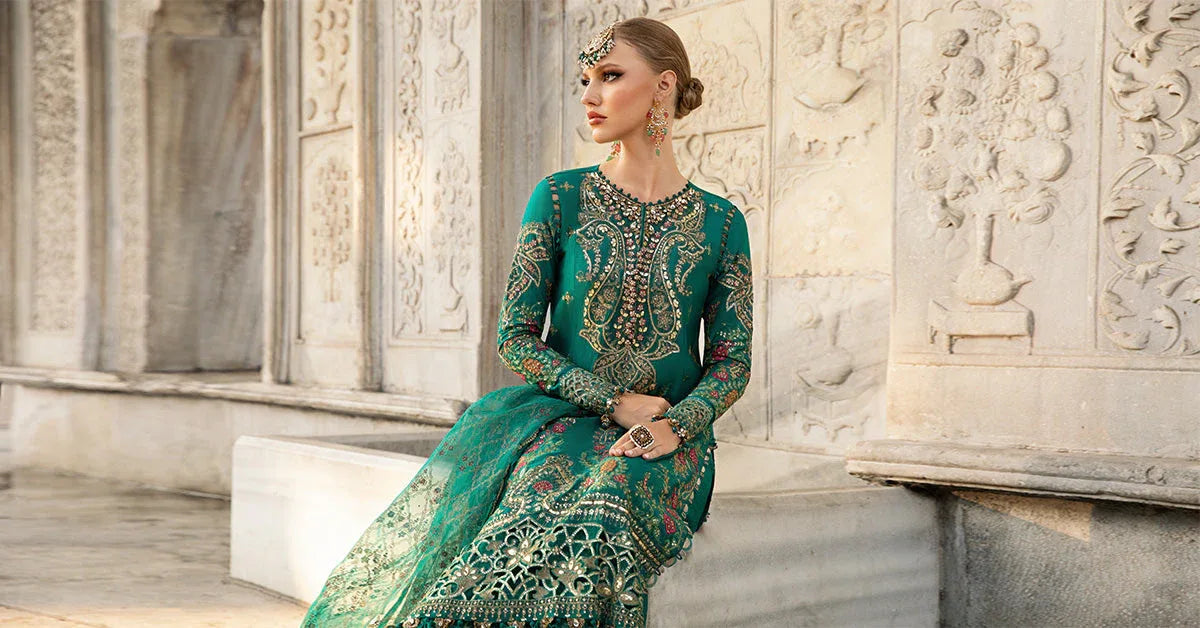Maria B | Sateen Formals 24 | CST-805 - Aqsa Fabrics