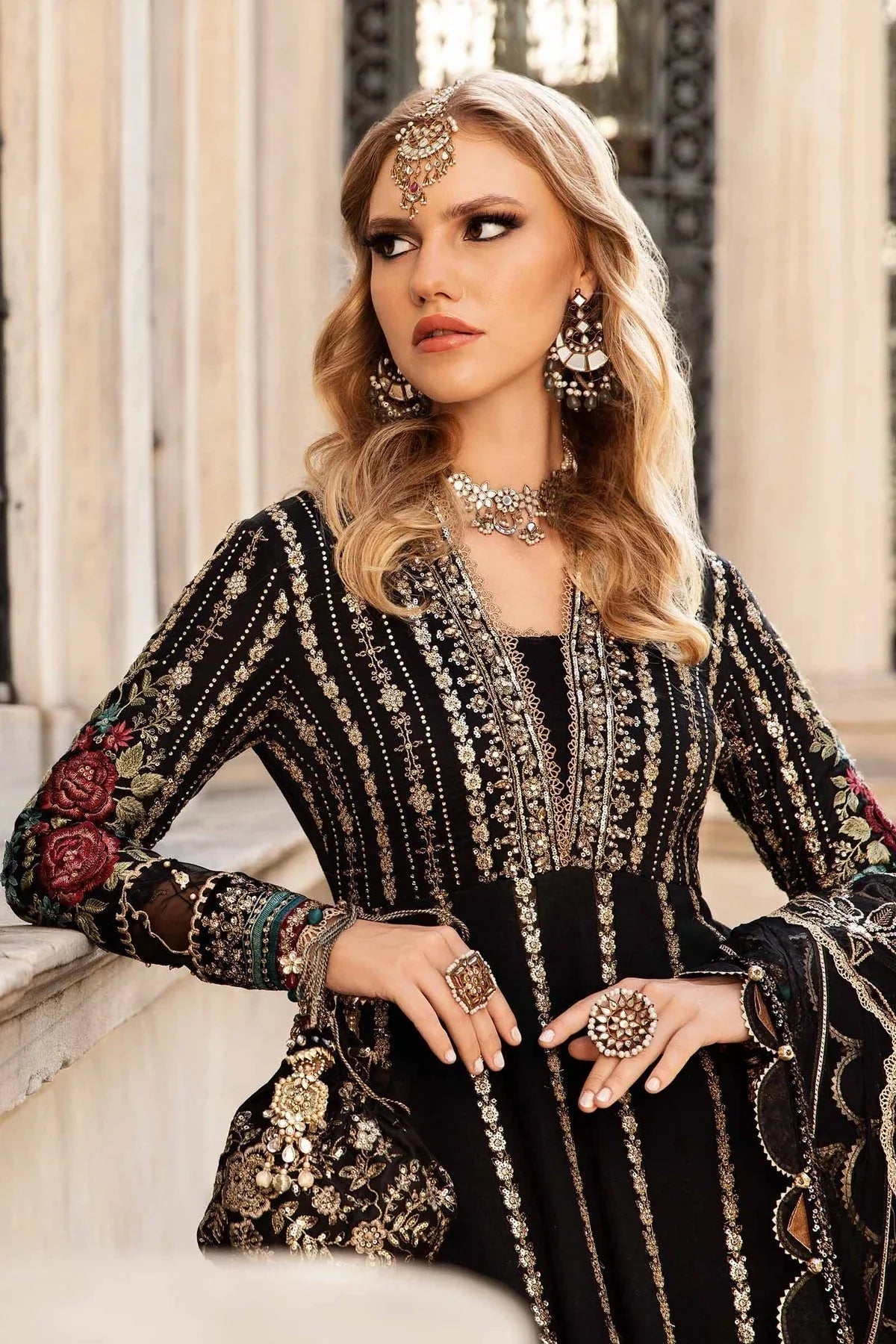 Maria B | Sateen Formals 24 | CST-806 - Aqsa Fabrics