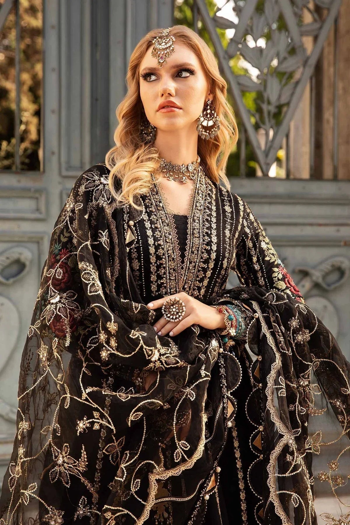 Maria B | Sateen Formals 24 | CST-806 - Aqsa Fabrics