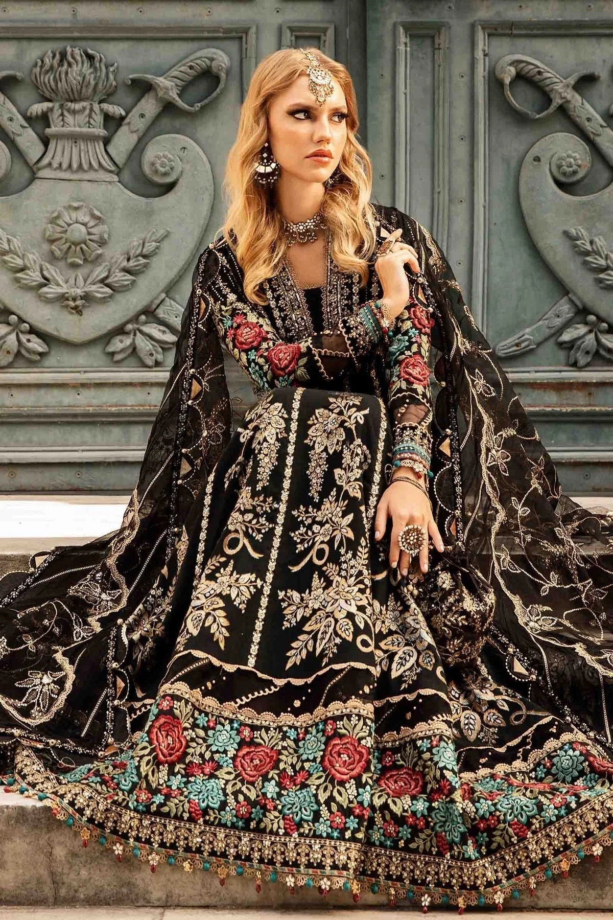 Maria B | Sateen Formals 24 | CST-806 - Aqsa Fabrics