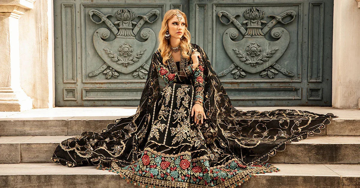 Maria B | Sateen Formals 24 | CST-806 - Aqsa Fabrics