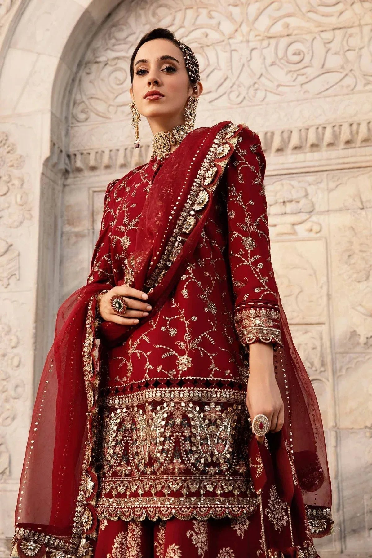 Maria B | Sateen Formals 24 | CST-807 - Aqsa Fabrics