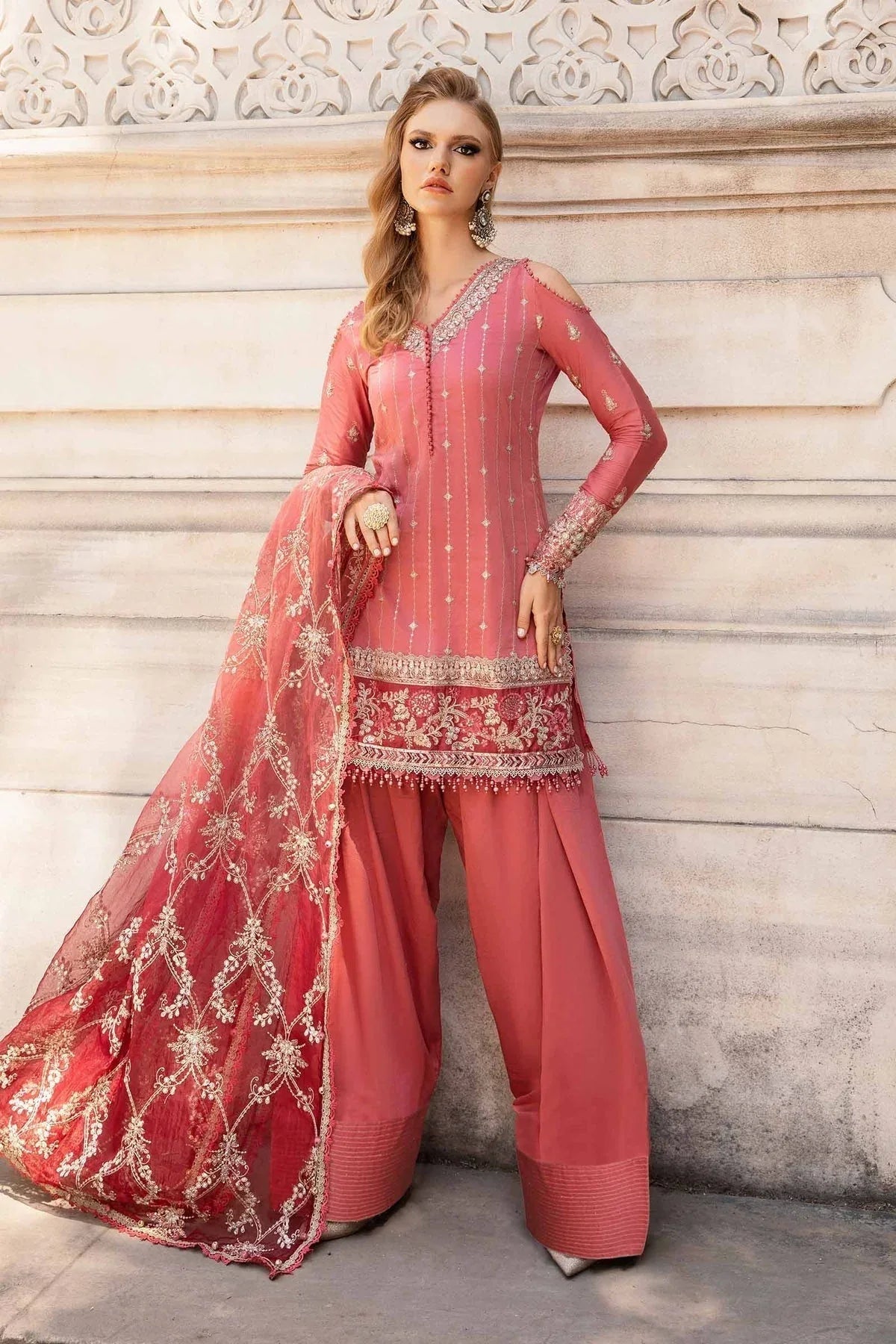 Maria B | Sateen Formals 24 | CST-809 - Aqsa Fabrics