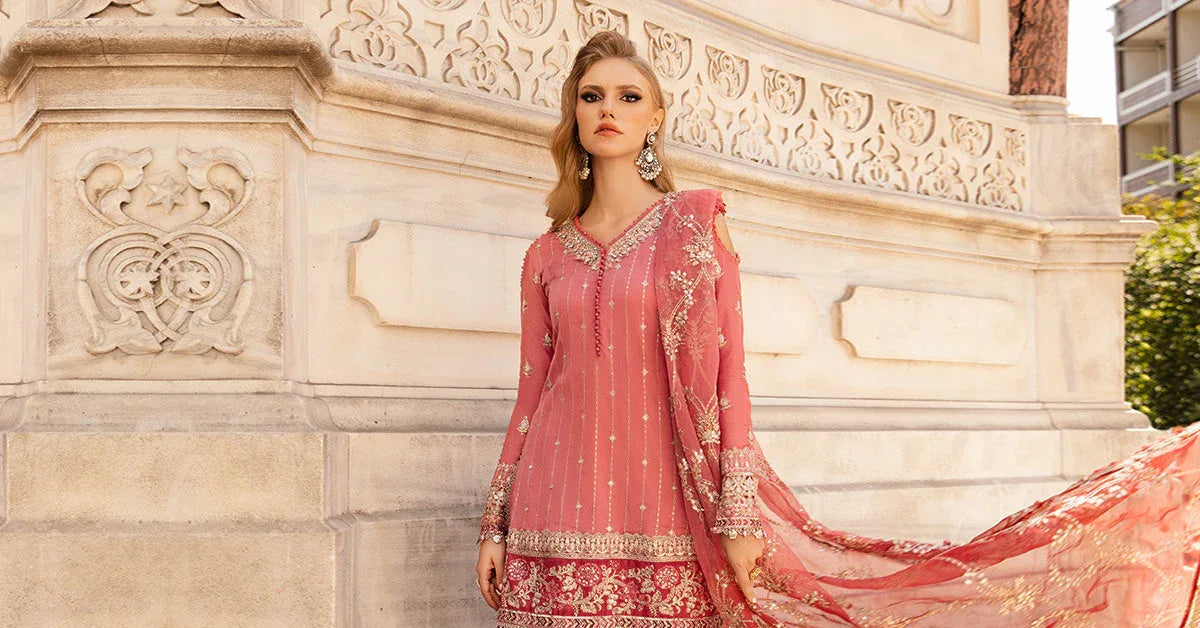Maria B | Sateen Formals 24 | CST-809 - Aqsa Fabrics