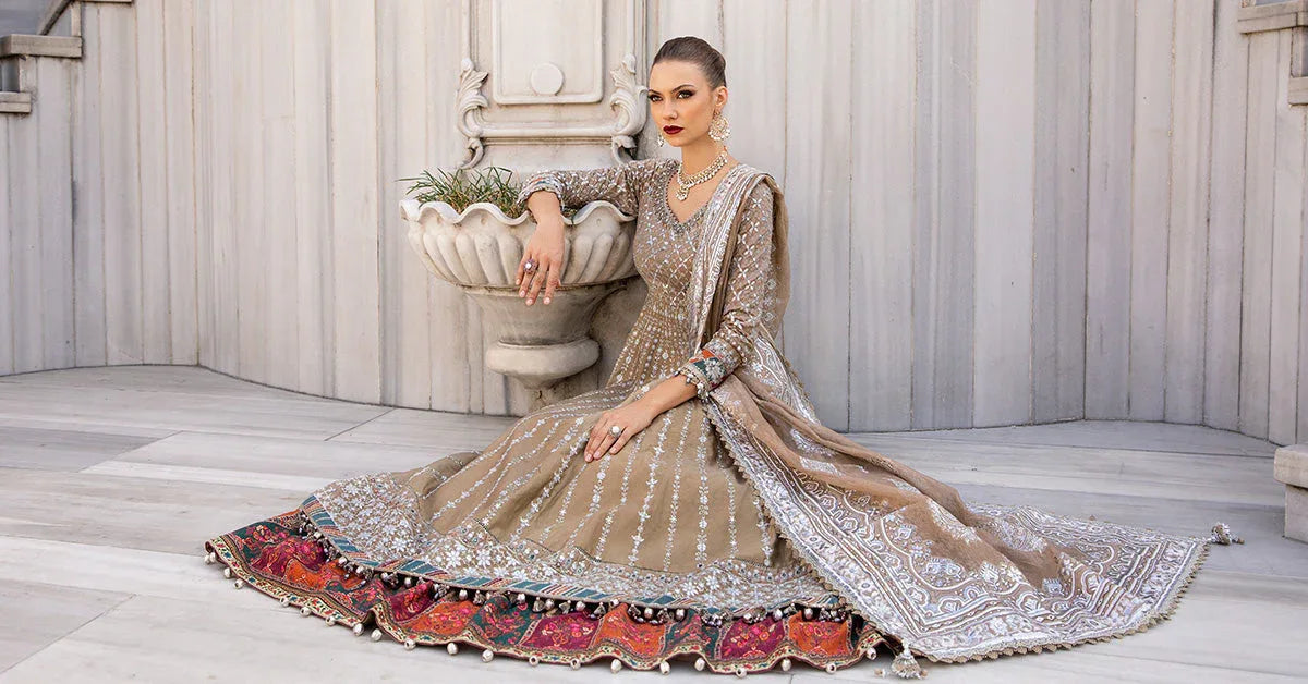 Maria B | Sateen Formals 24 | CST-810 - Aqsa Fabrics