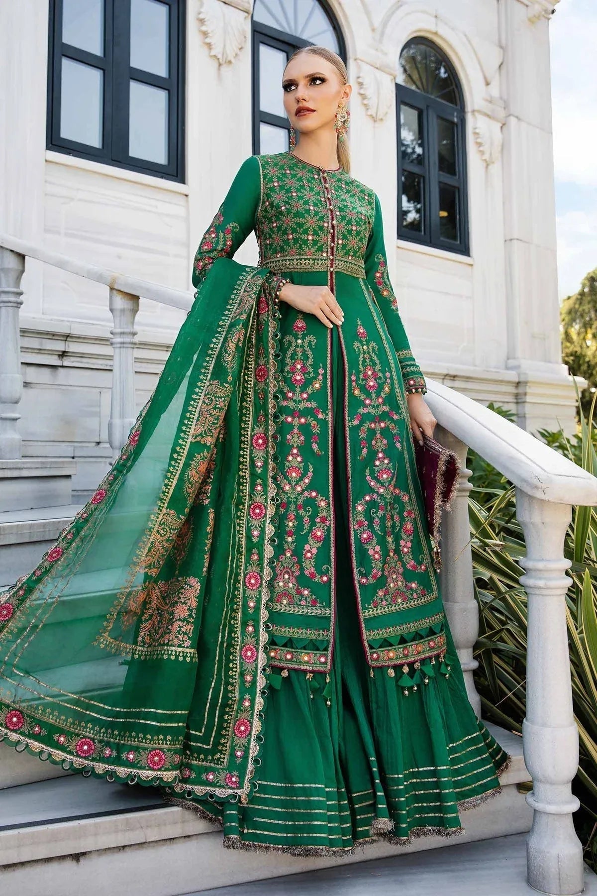 Maria B | Sateen Formals 24 | CST-811 - Aqsa Fabrics