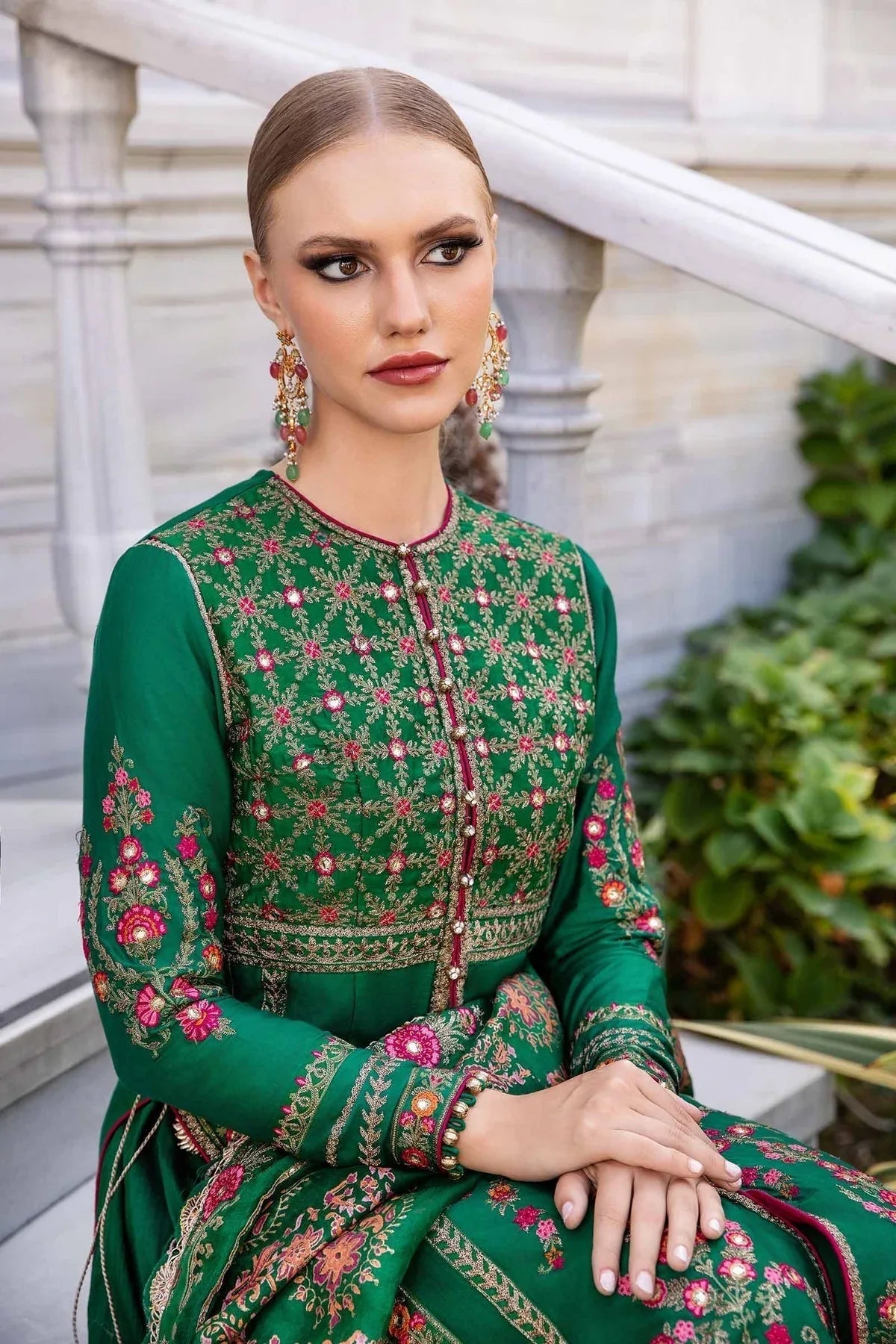 Maria B | Sateen Formals 24 | CST-811 - Aqsa Fabrics