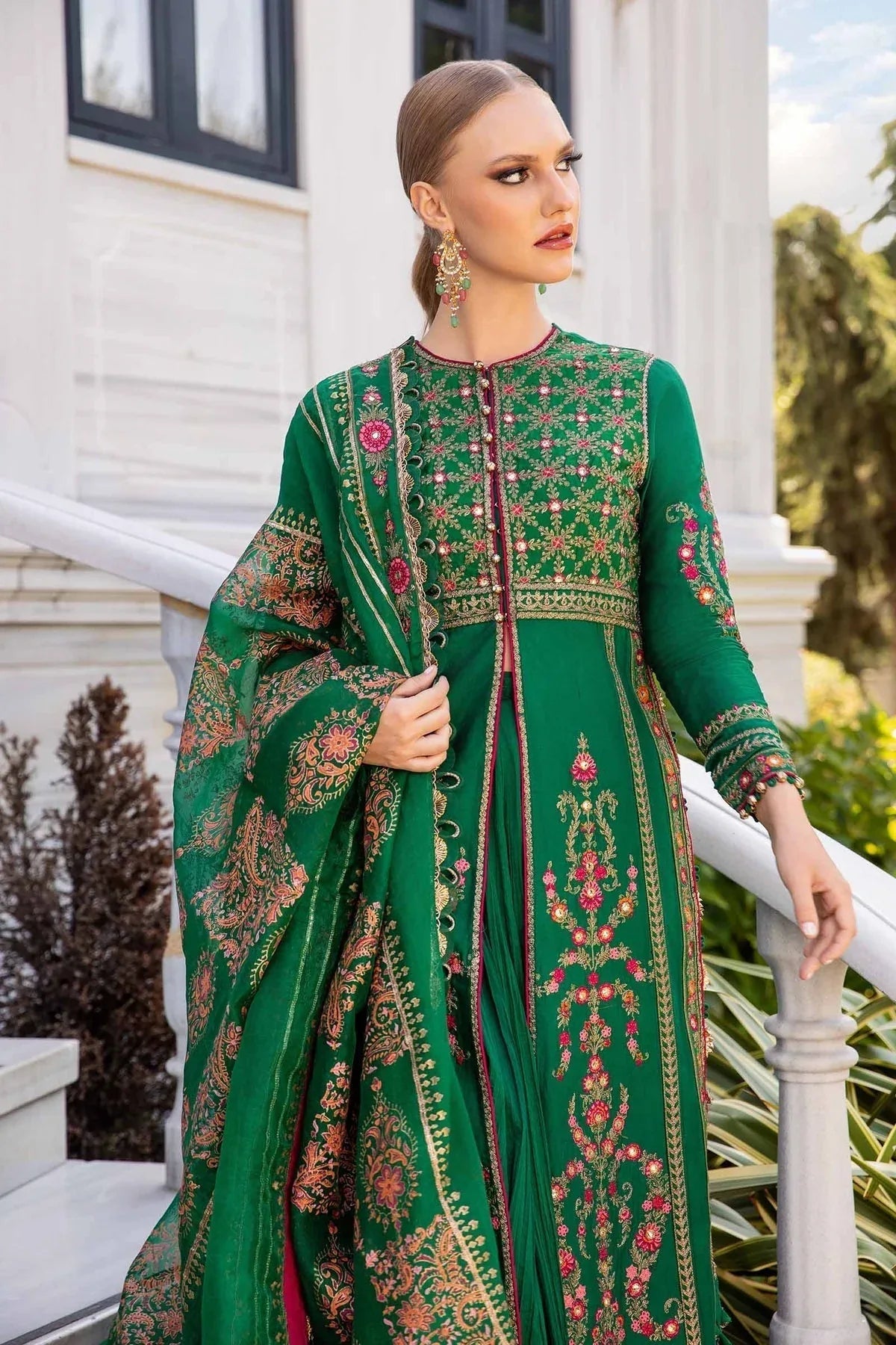 Maria B | Sateen Formals 24 | CST-811 - Aqsa Fabrics