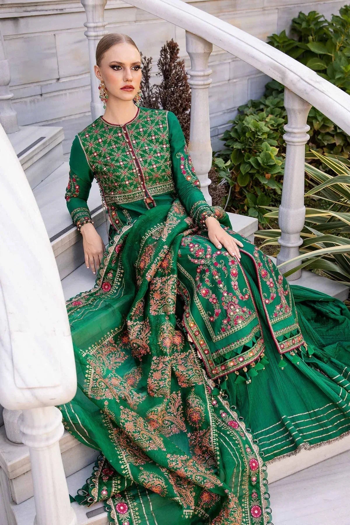 Maria B | Sateen Formals 24 | CST-811 - Aqsa Fabrics