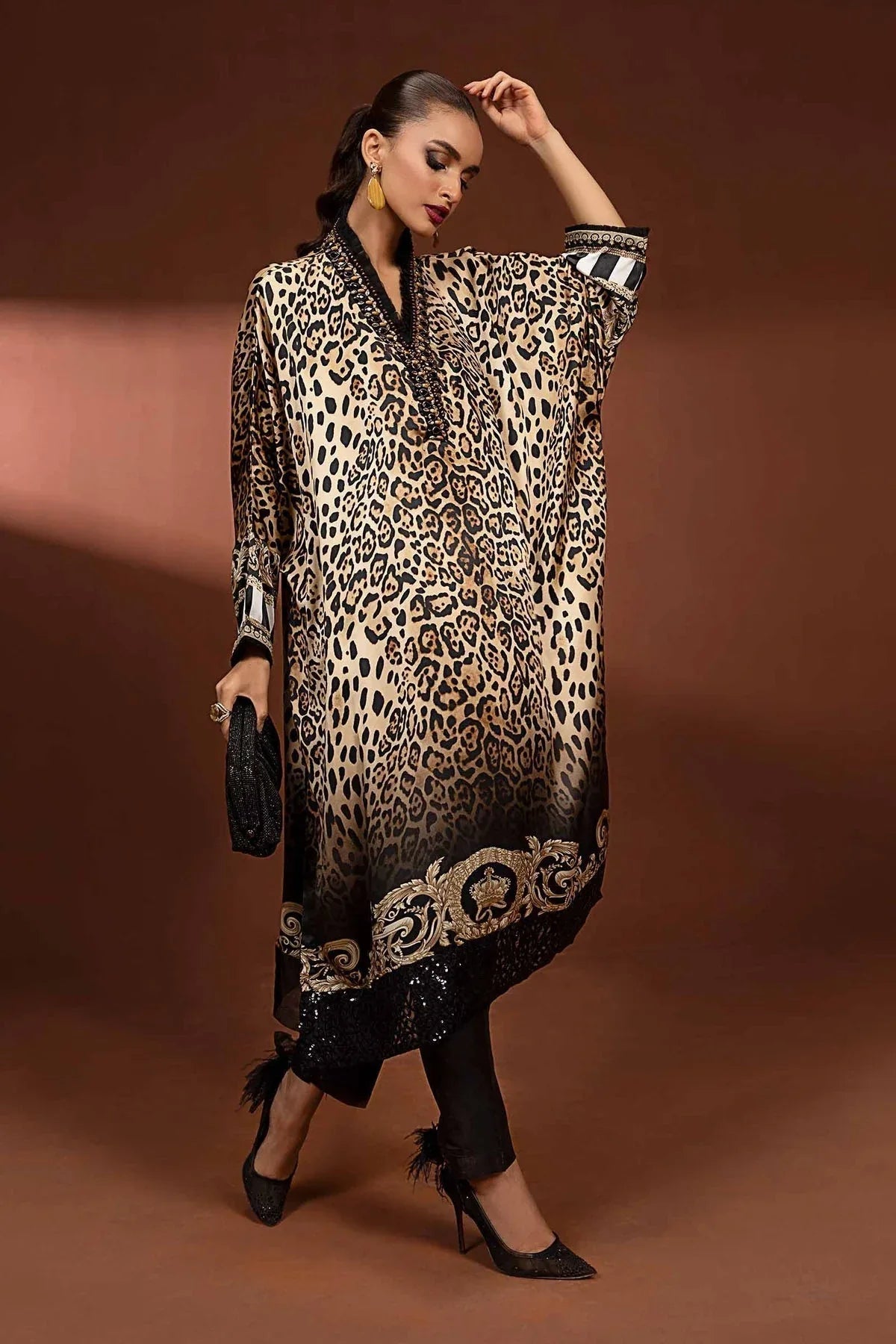 Maria B | Silk Collection 24 | MPS-PF24-02 - Aqsa Fabrics