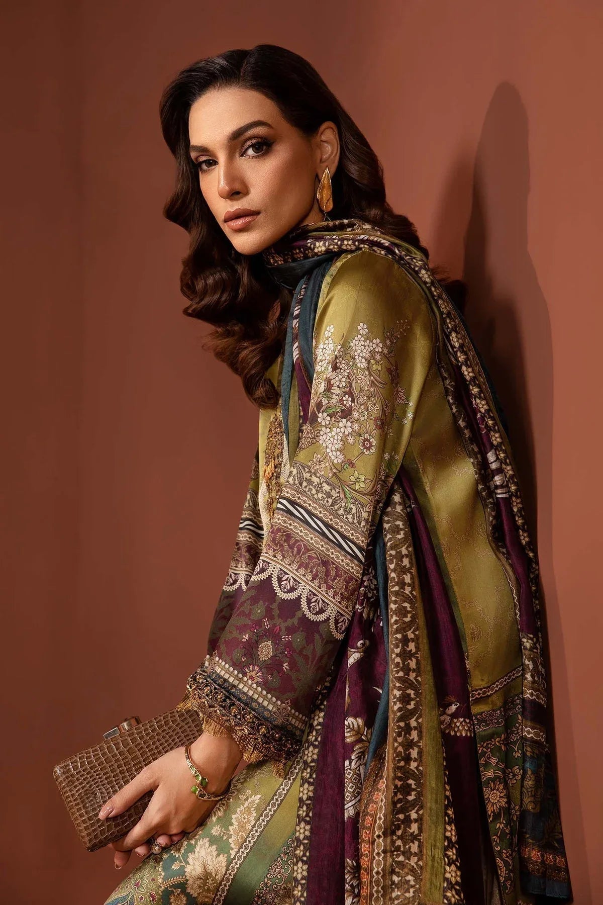 Maria B | Silk Collection 24 | MPS-PF24-03 - Aqsa Fabrics