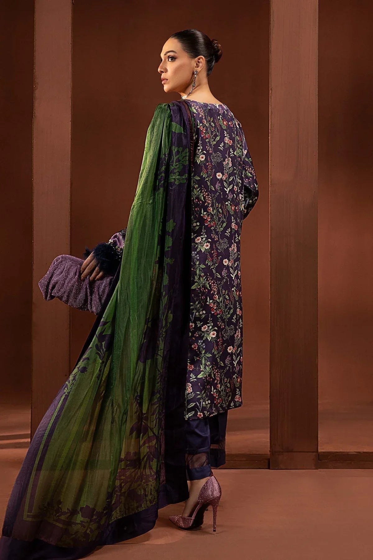 Maria B | Silk Collection 24 | MPS-PF24-05 - Aqsa Fabrics