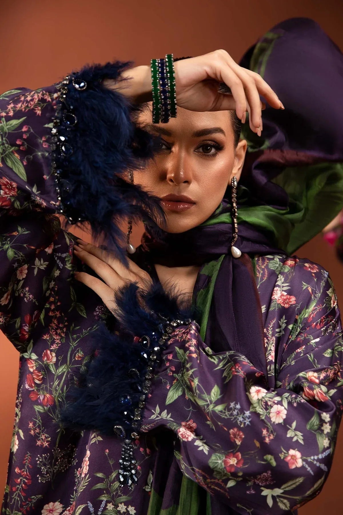 Maria B | Silk Collection 24 | MPS-PF24-05 - Aqsa Fabrics