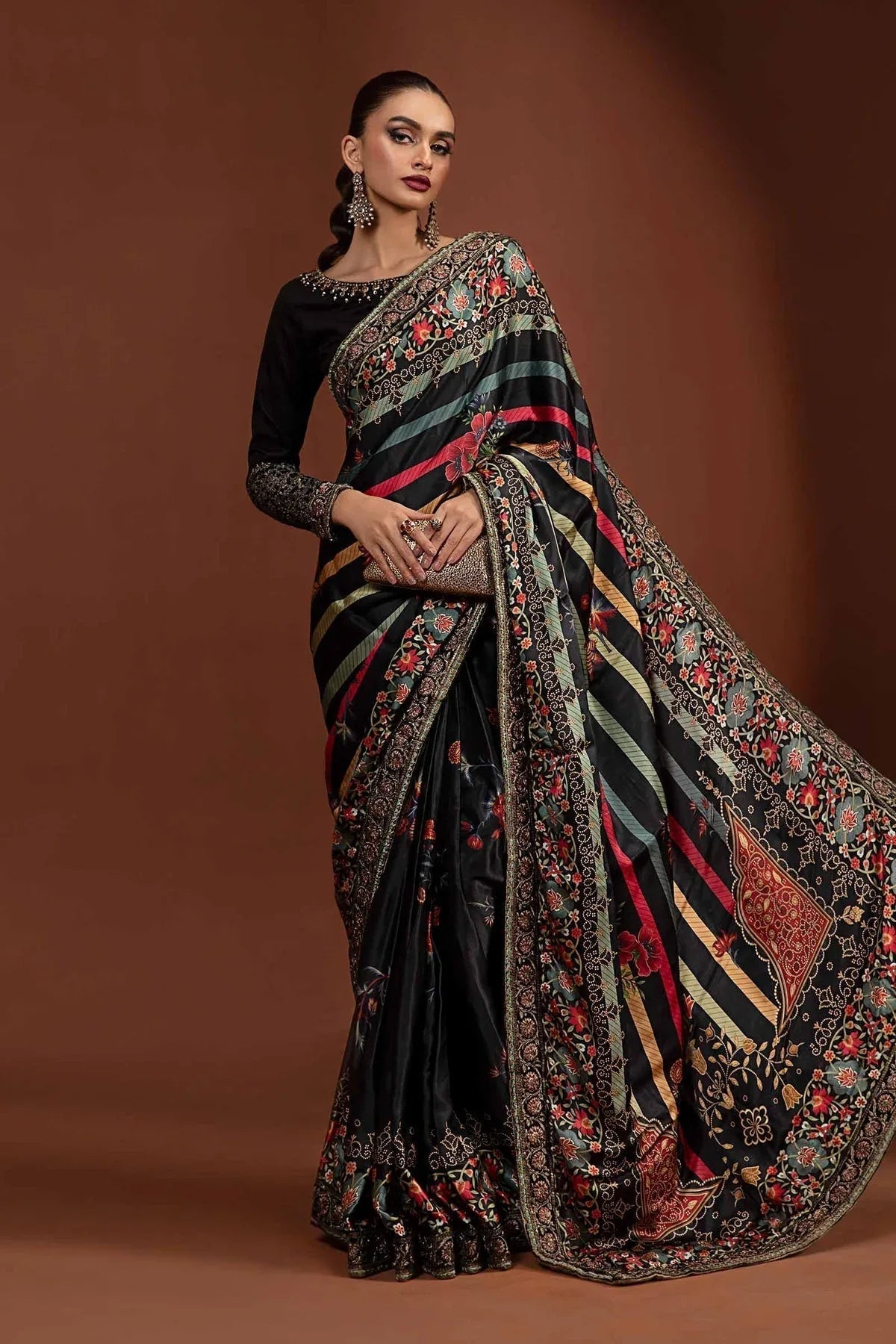 Maria B | Silk Collection 24 | MPS-PF24-06 - Aqsa Fabrics
