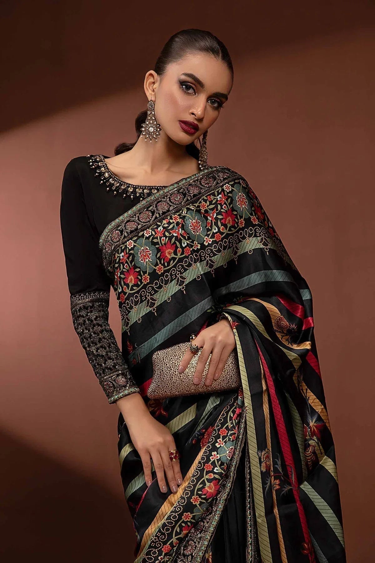 Maria B | Silk Collection 24 | MPS-PF24-06 - Aqsa Fabrics
