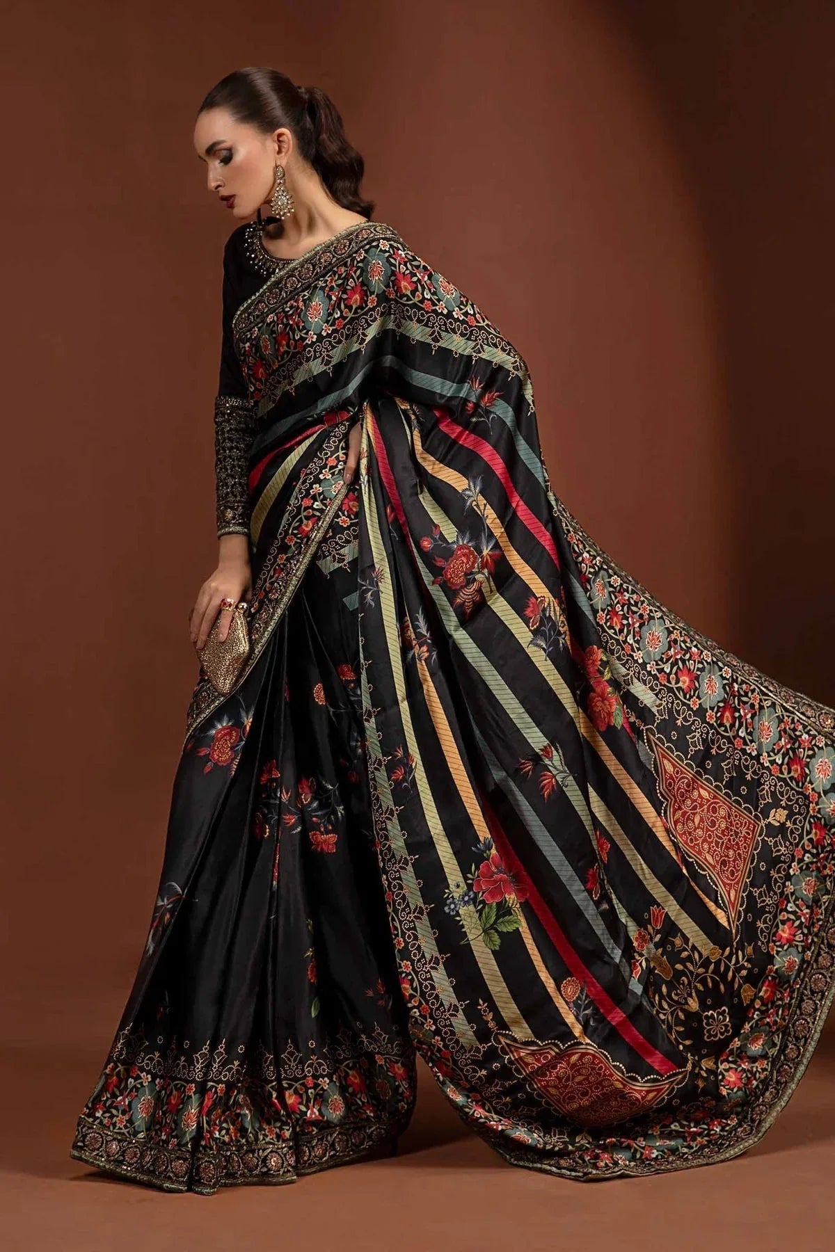 Maria B | Silk Collection 24 | MPS-PF24-06 - Aqsa Fabrics