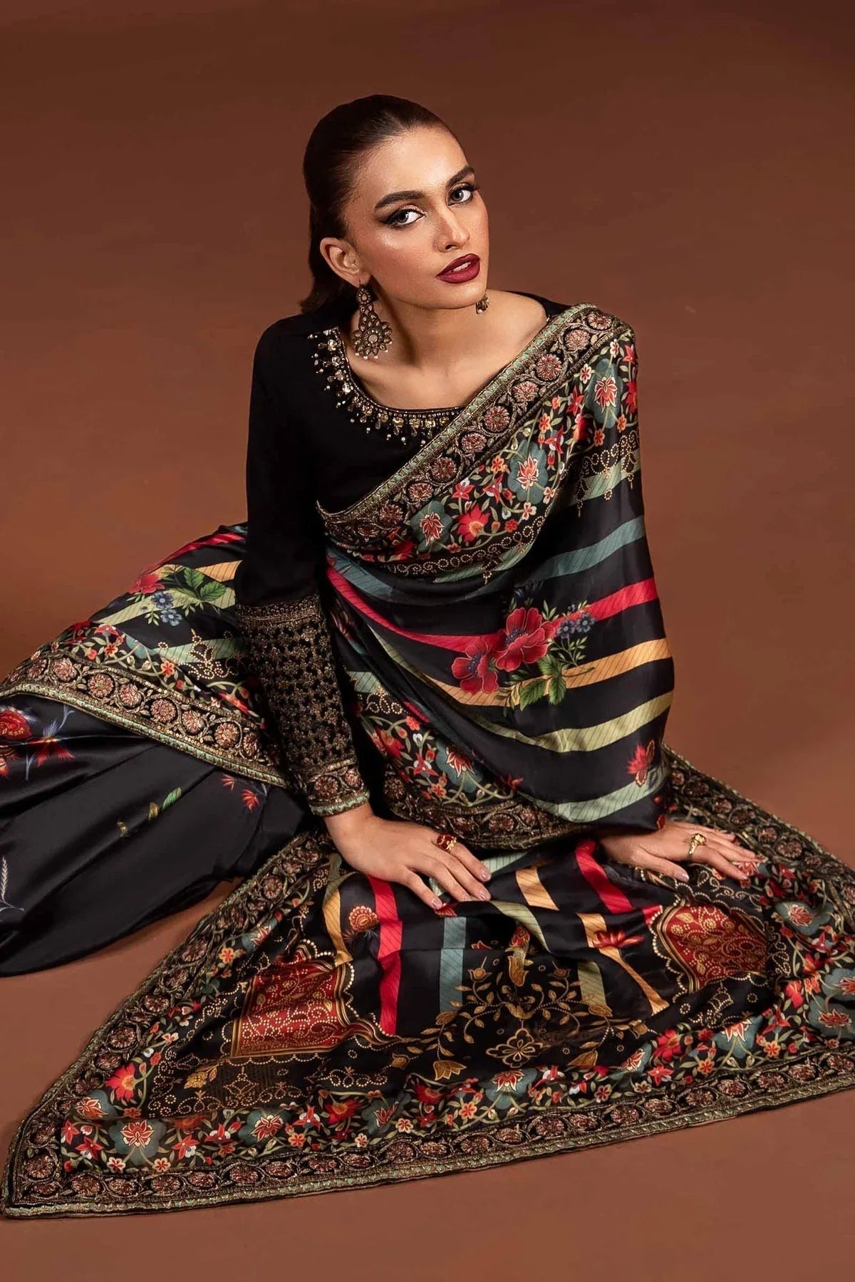 Maria B | Silk Collection 24 | MPS-PF24-06 - Aqsa Fabrics