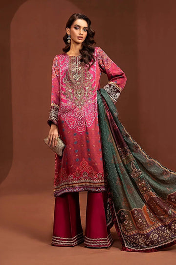 Maria B | Silk Collection 24 | MPS-PF24-07 - Aqsa Fabrics